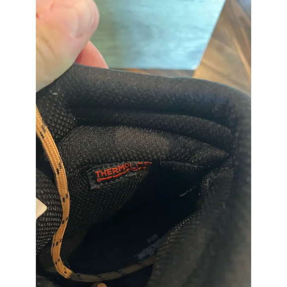 Goodfellow Thermalife Rain Duck Boots Men’s 10 Black Brown Neutral Winter Fall - Picture 7 of 15